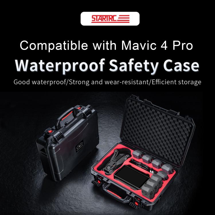 For DJI Mavic 4 Pro STARTRC Waterproof ABS Suitcase Storage Box, For DJI Mavic 4 Pro For DJI Mavic 4 Pro STARTRC Waterproof ABS Suitcase Storage Box, For DJI Mavic 4 Pro